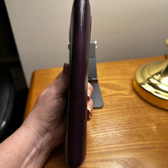 Louis Vuitton Purple Epi Leather Long Wallet. EUC. - Picture 6 of 8